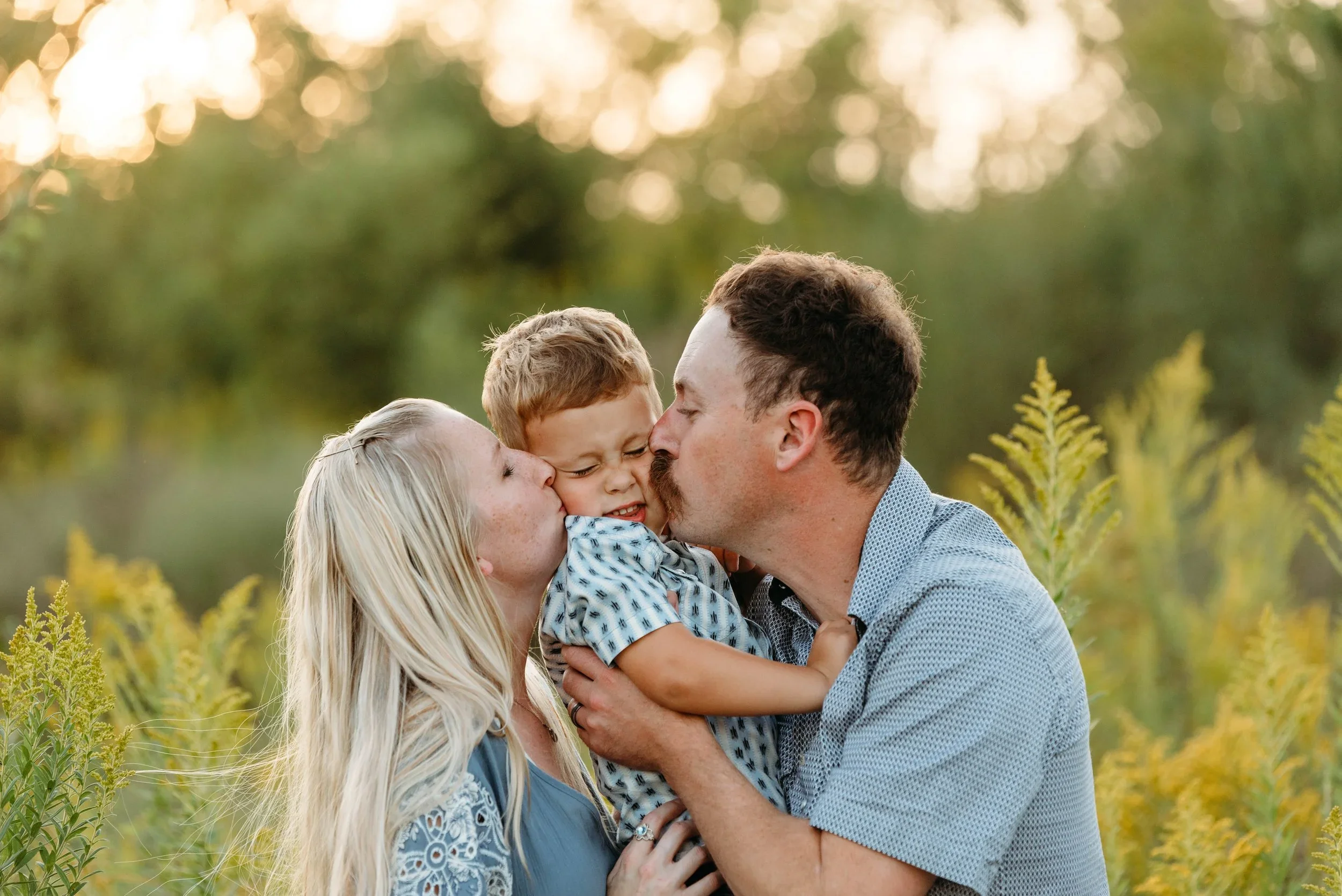 The Comptons | Newark IL Family Session