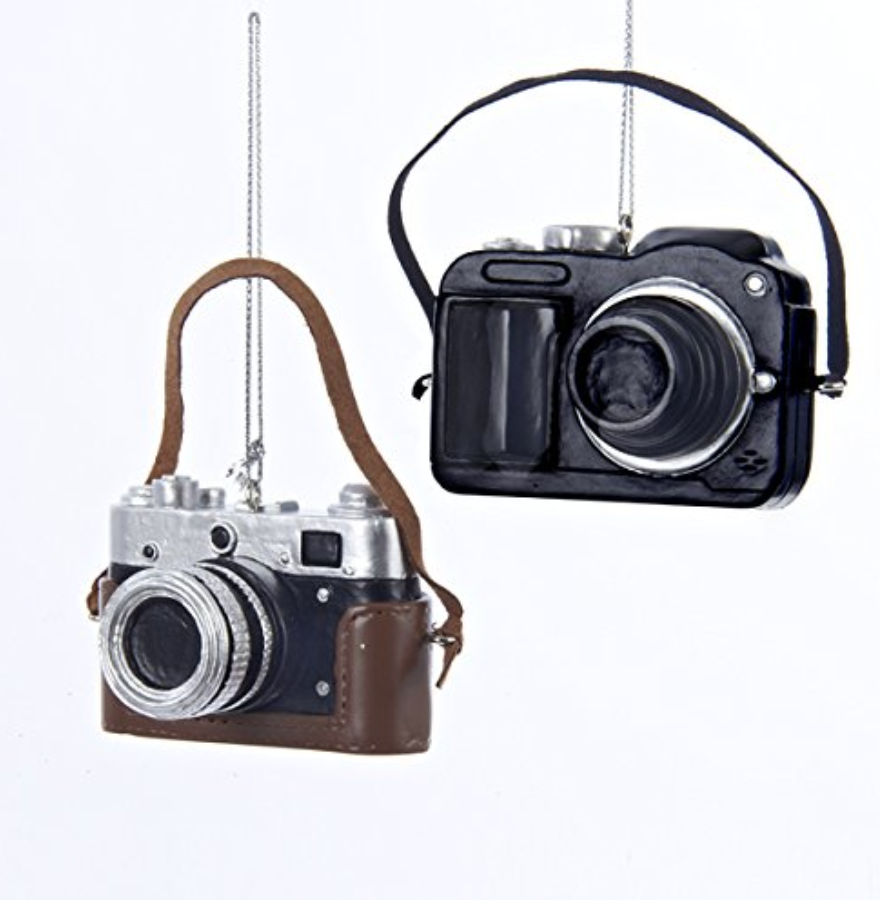 Camera Ornament Set