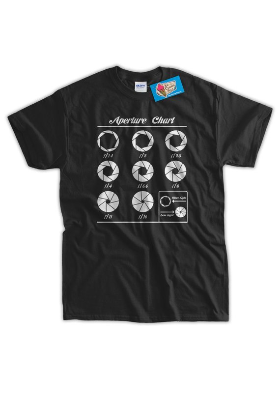 Aperture Chart T-Shirt