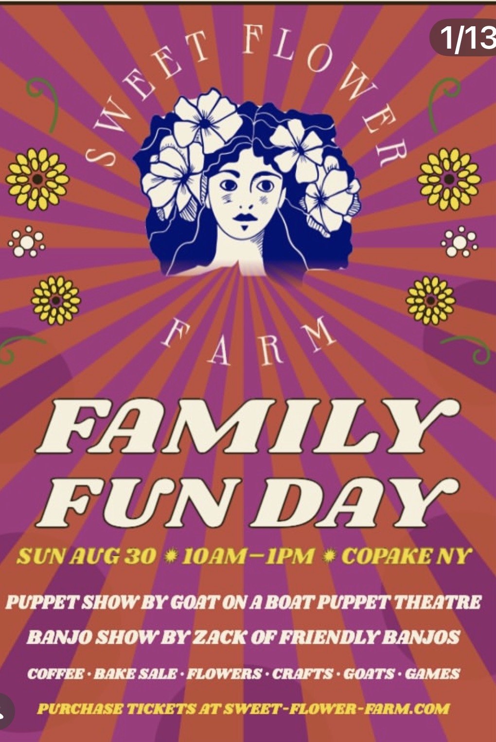 Family Fun Day @ Sweet Flower Farm Copake, NY