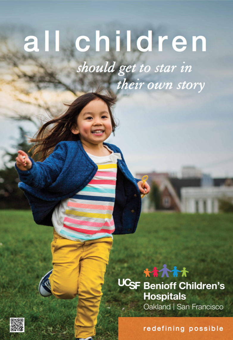 Photographer: Eva Kolenko for UCSF Benioff Children's Hospital