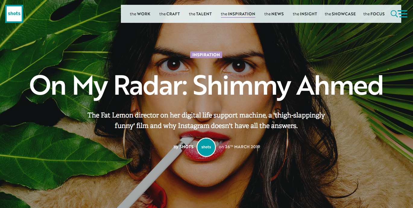  On My Radar | Shimmy Ahmed - Shot.net