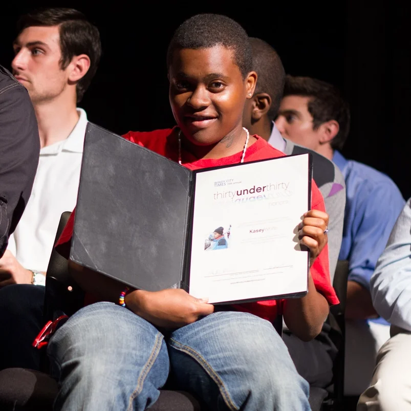 Kasey Receives 30 Under 30 Award