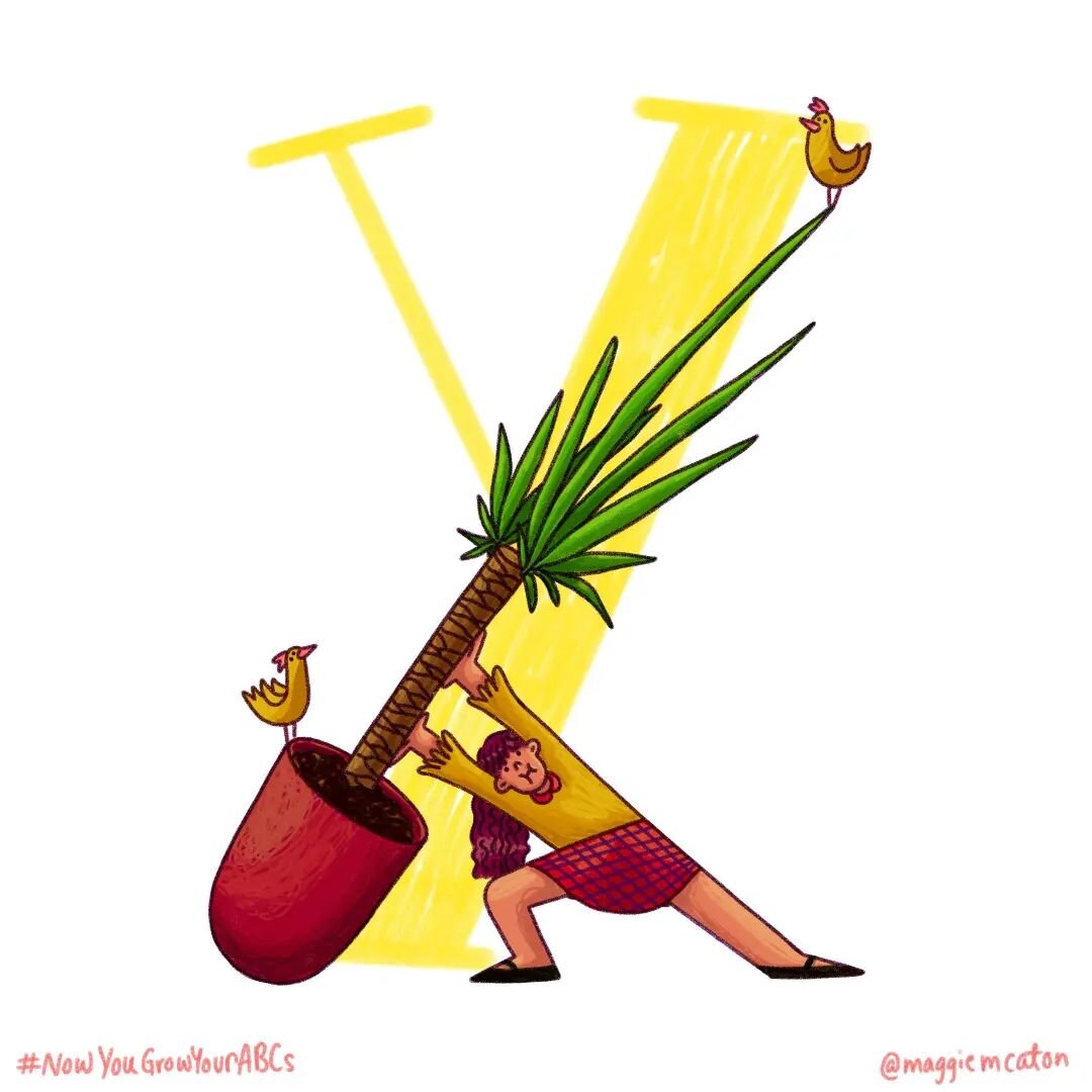 Y is for Yucca 💚🌴 #NowYouGrowYourABCs

#36days #36days_y #36daysoftype_y #36daysoftype #36days_adobe #36daysoftype09 #alphabet #illo #kitlitart #scbwiillustrators #womenwhodraw #illustration #illustratorsoninstagram #madeinbrooklyn  #picturebookart