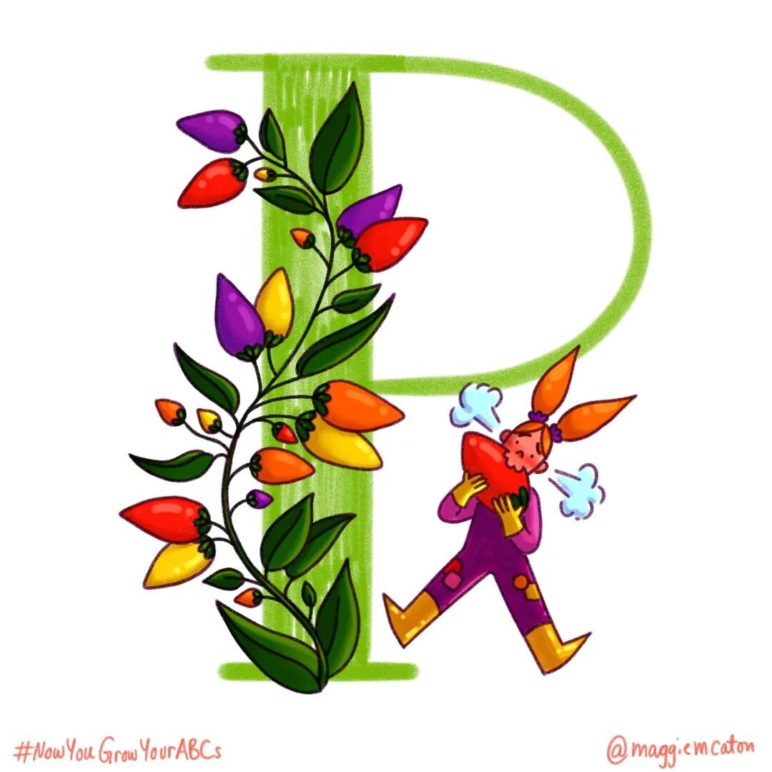 P is for Pepper Plant 🌶 #NowYouGrowYourABCs

#36days #36days_p #36daysoftype_p #36daysoftype #36days_adobe #36daysoftype09 #alphabet #illo #kitlitart #scbwiillustrators #womenwhodraw #illustration #illustratorsoninstagram #madeinbrooklyn #houseplant