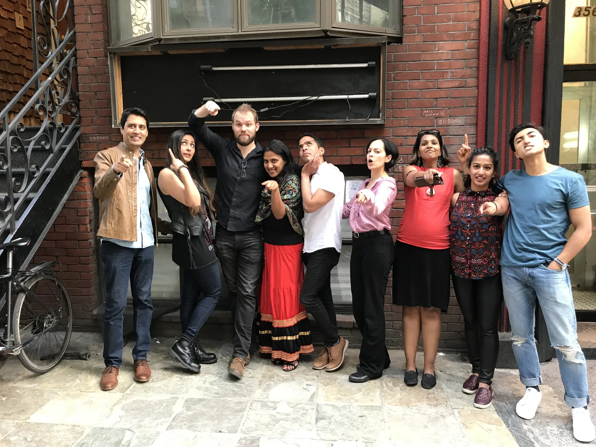 The Creatives and Cast of Bollywood Kitchen .
