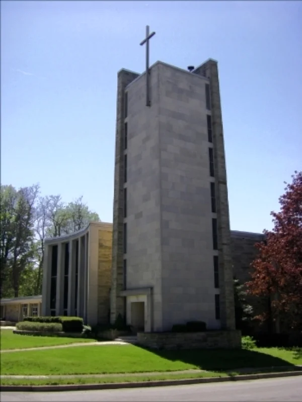 Christ First United Methodist Church (1958), Jamestown, NY, Harold Wagoner & Associates