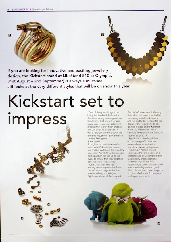 Jewellery In Britain, September 2014