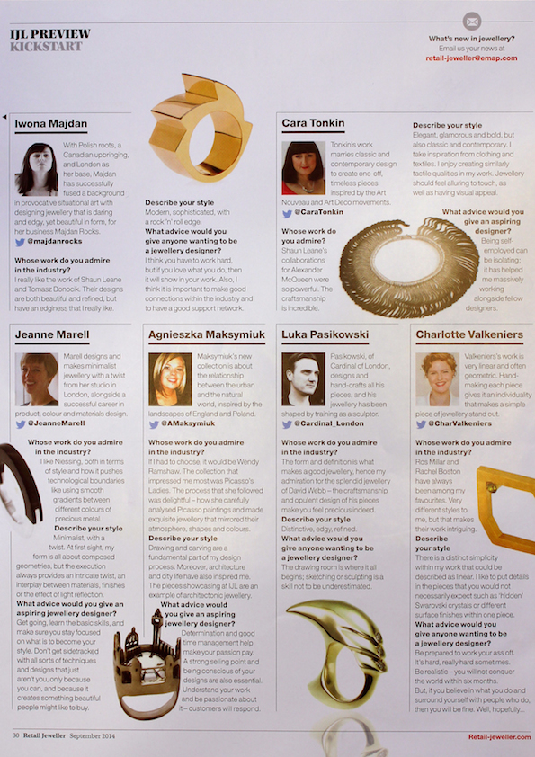 Retail Jeweller, September 2014