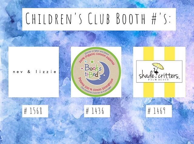 Hope to see you at @childrensclub Feb. 11-13 at The Jacob Javits Center in NYC!! @bookstobed_ @shadecritters @nevandlizzie