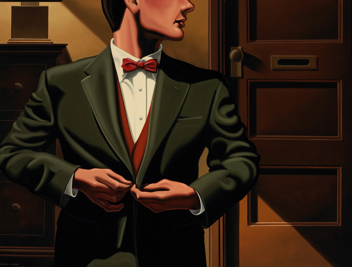 A Suit of a Becoming Shade of Green