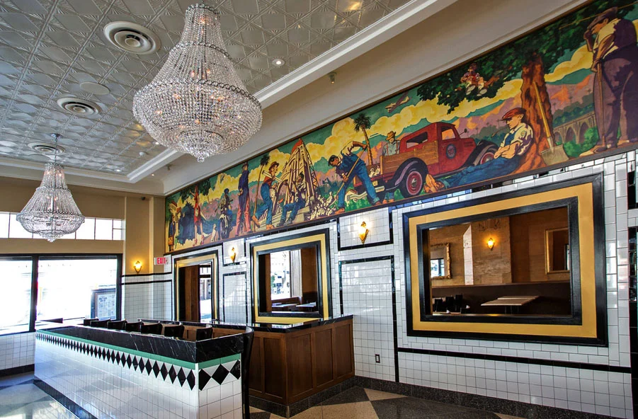 "City Hell" Mural , located at 2 E Colorado Blvd, Pasadena, California