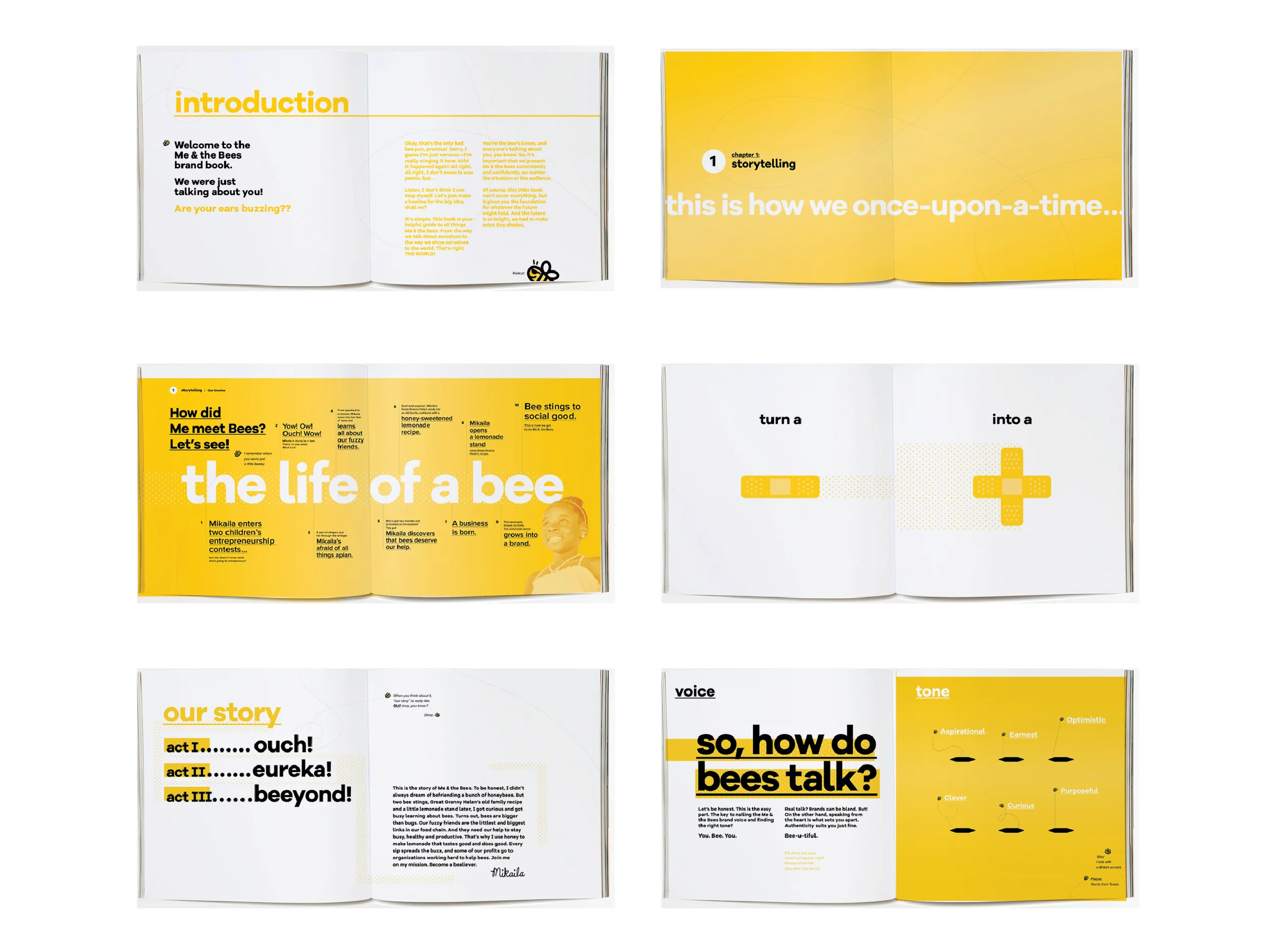 Me & the Bees Brand Storybook