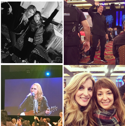 Here are a few shots of my dear friend Jennifer Desrosiers (owner of the amazing Laney & Lu Cafe and Wild Adventurous Life ) and me and Tony and singer Melissa Etheridge who performed live after an amazing week of participating in the program with us.