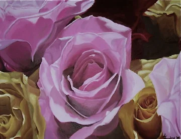 21 Bouquet, Oil on canvas, 16''x20'', 2005