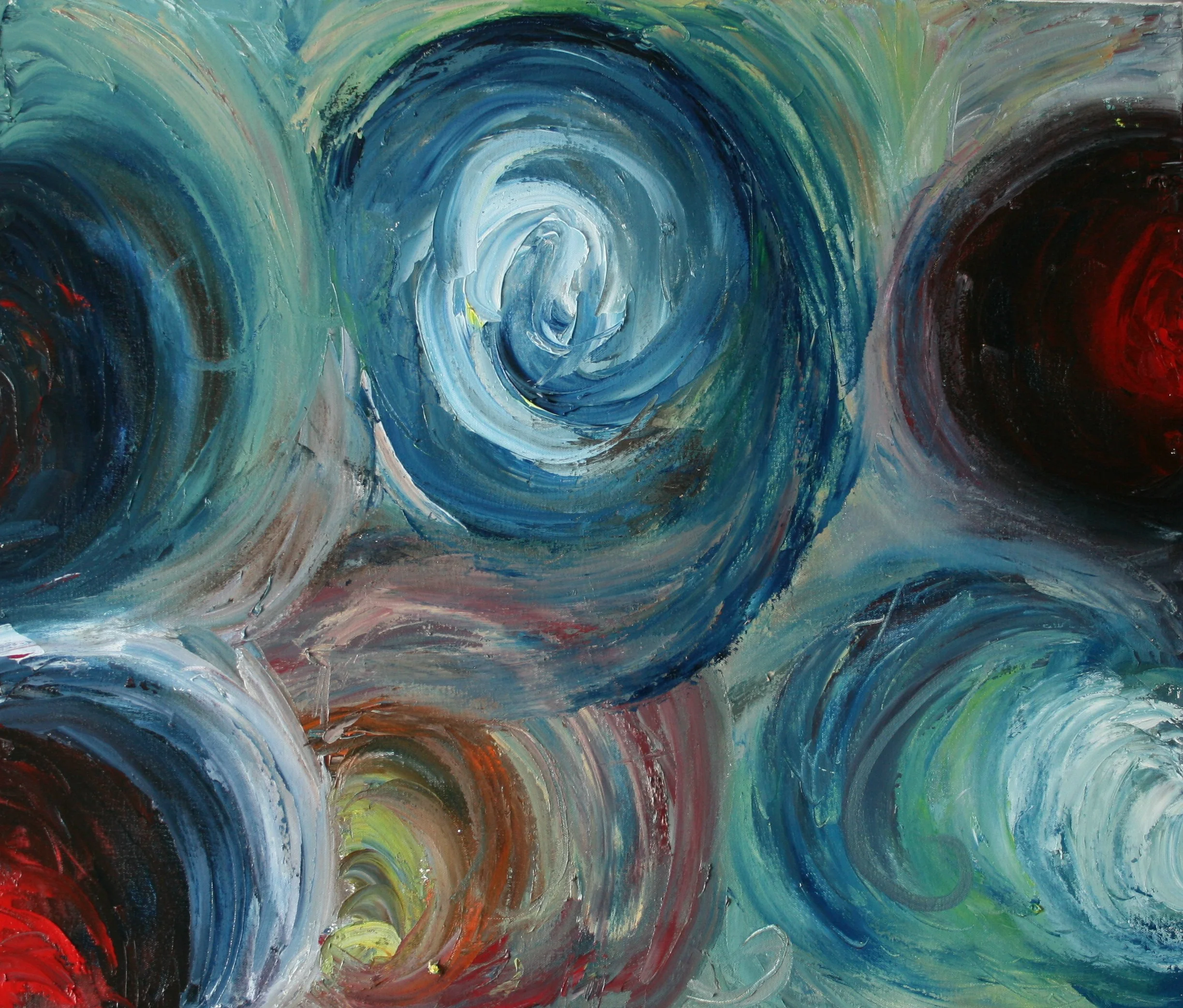 Magnetized, Oil on canvas, 22''x26'', 2008