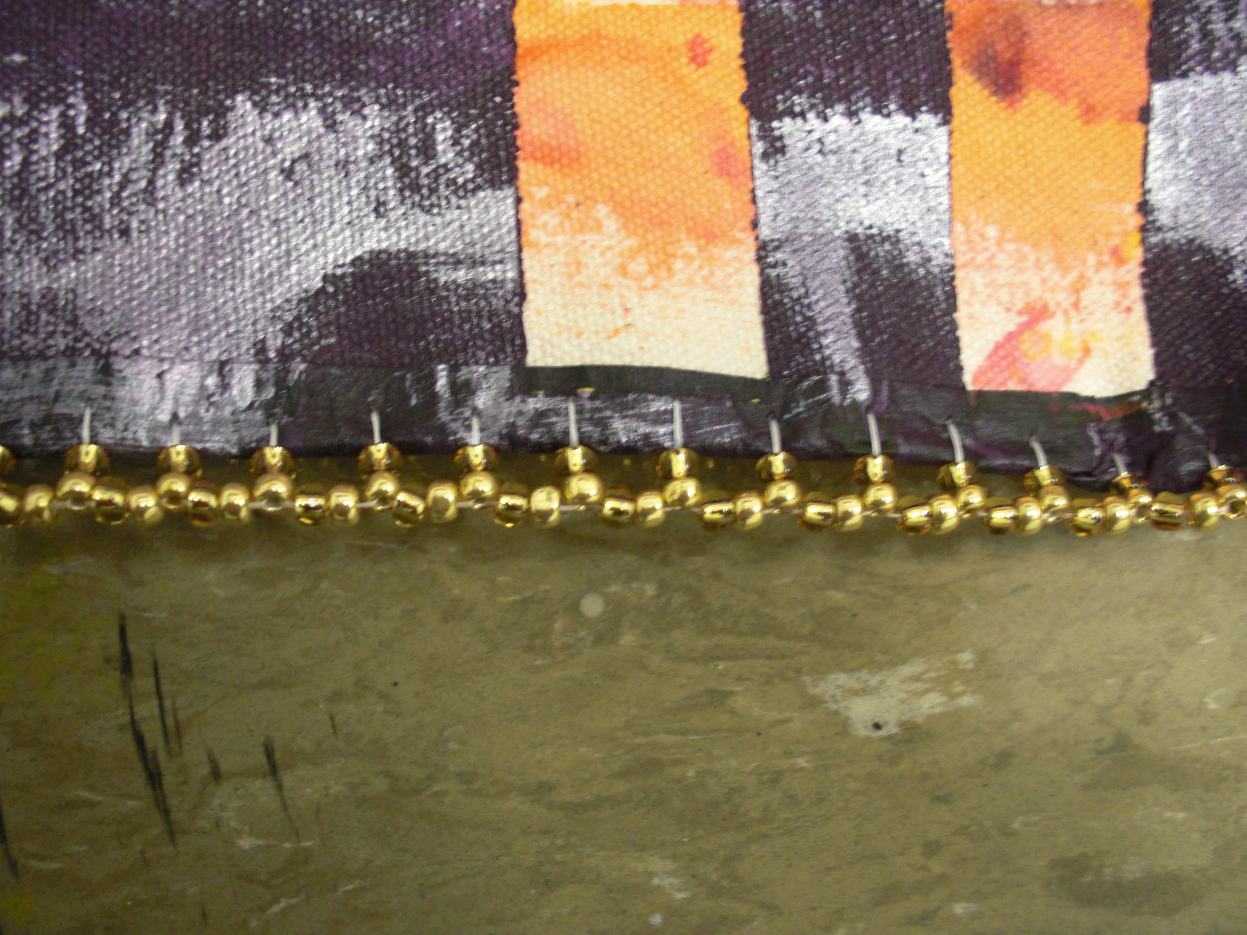 Dance #9, beadwork