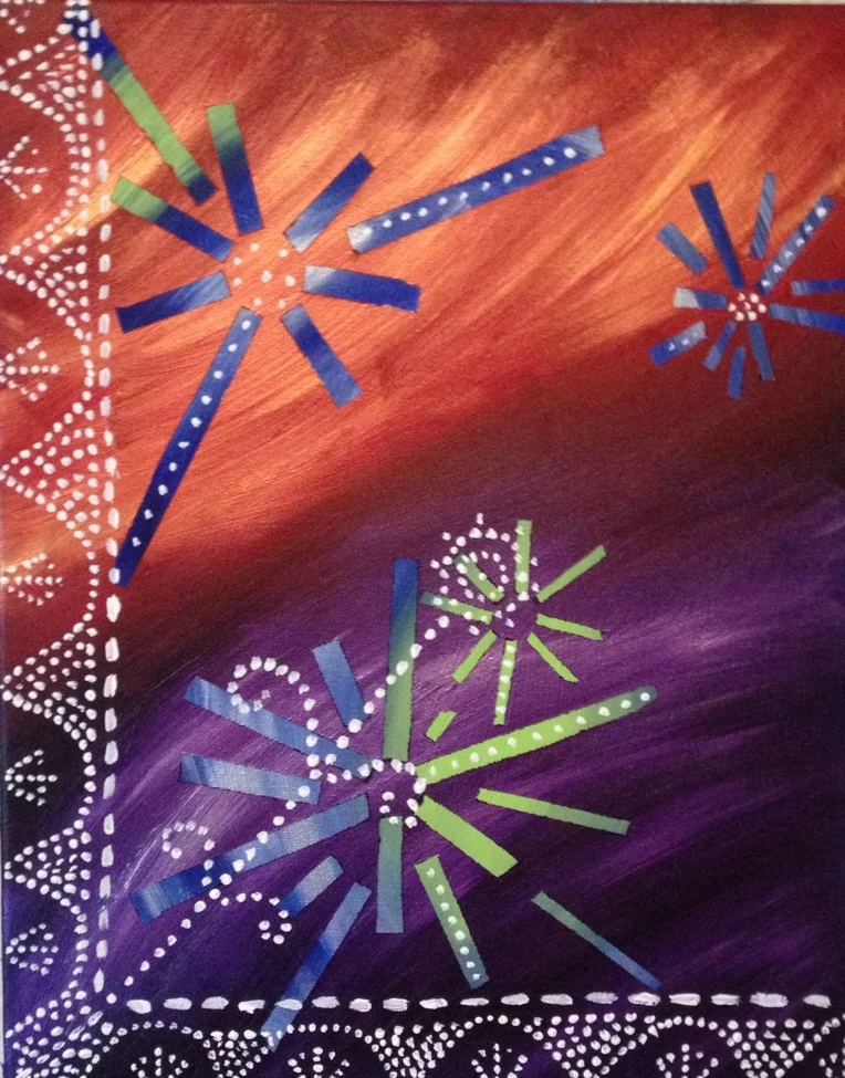 untitled, acrylic on canvas, 16''x20'', 2013