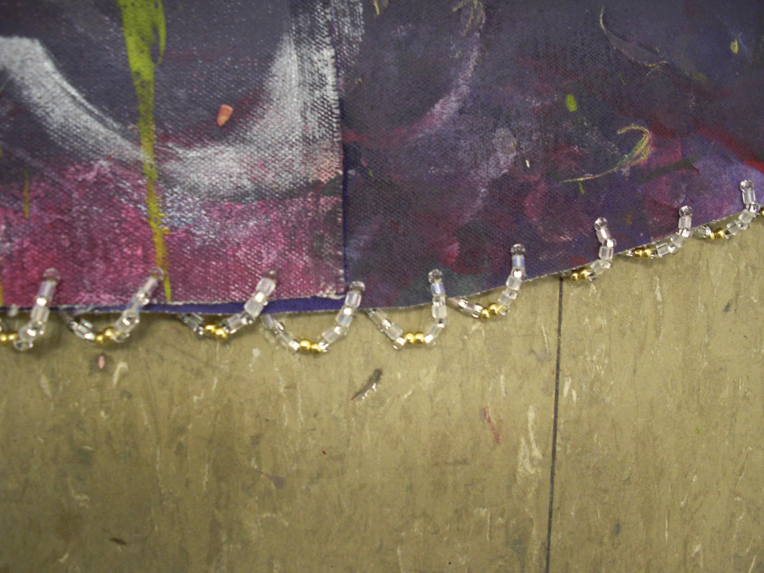 Dance #12, beadwork