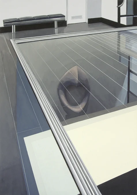 Ghost 2 (Jean-Nöel Desmarais Pavilion) 2010 Flashe on panel 63 x 45 cm