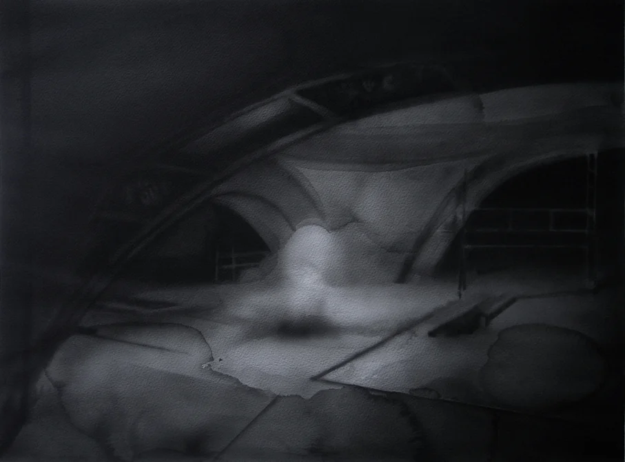Light 2010 Ink on Paper 56 x 76 cm