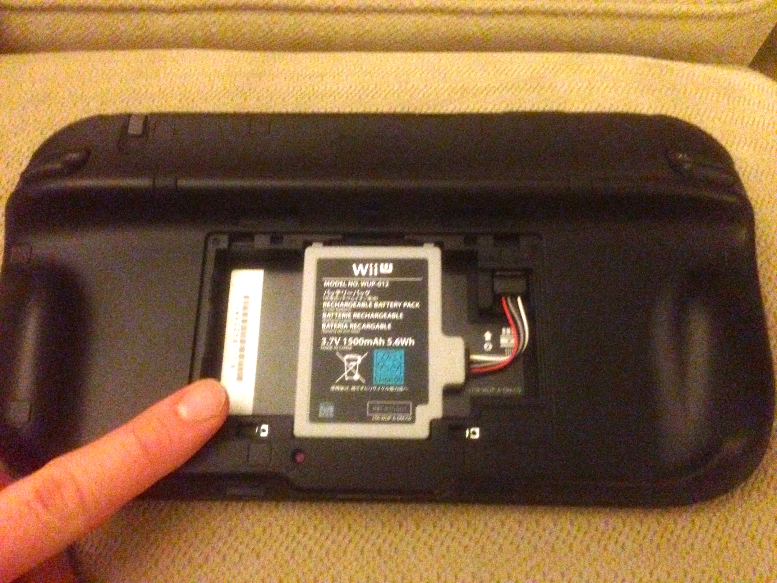 wii u gamepad battery