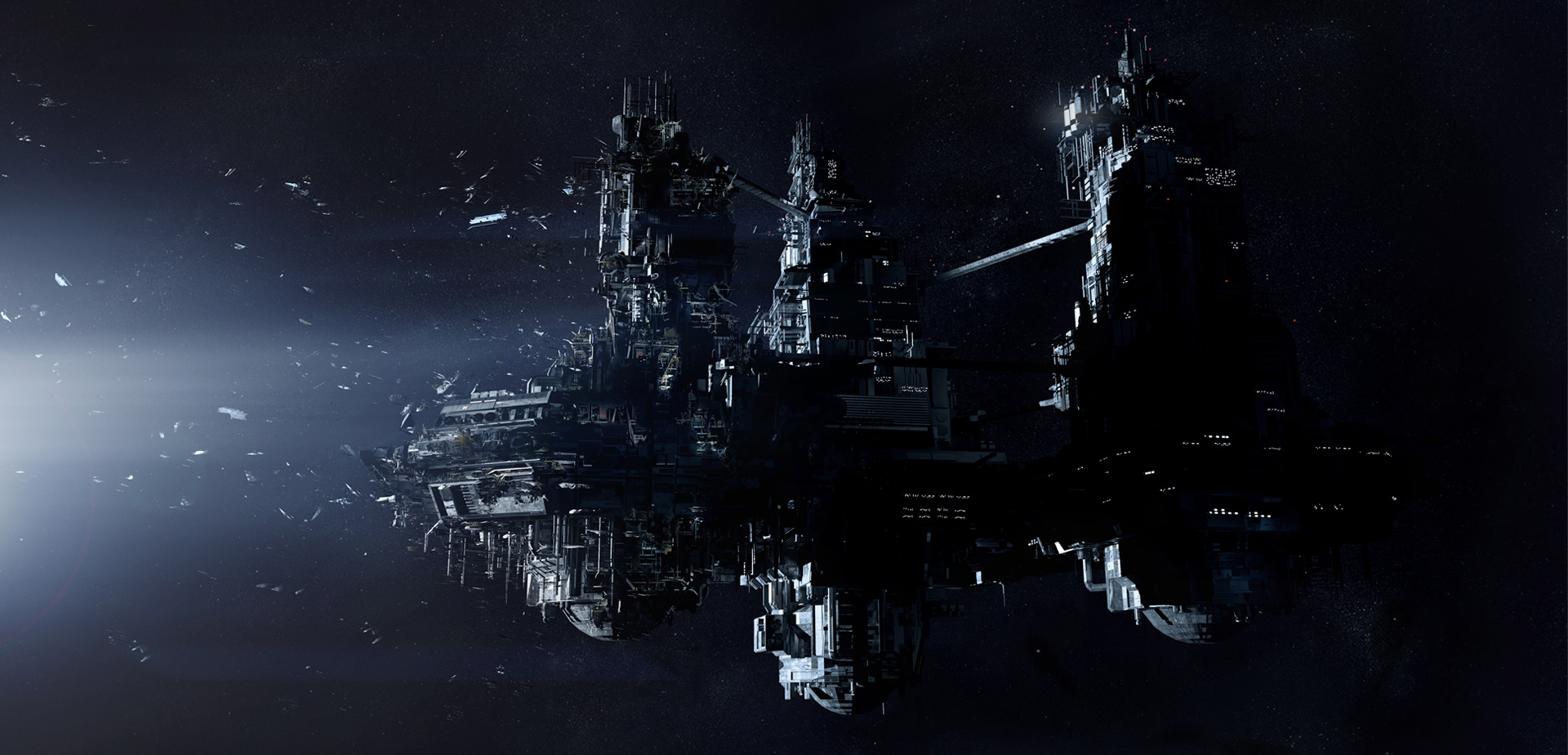 Sevastopol Space Station, in which you will be chased relentlessly by the alien. Welcome home!