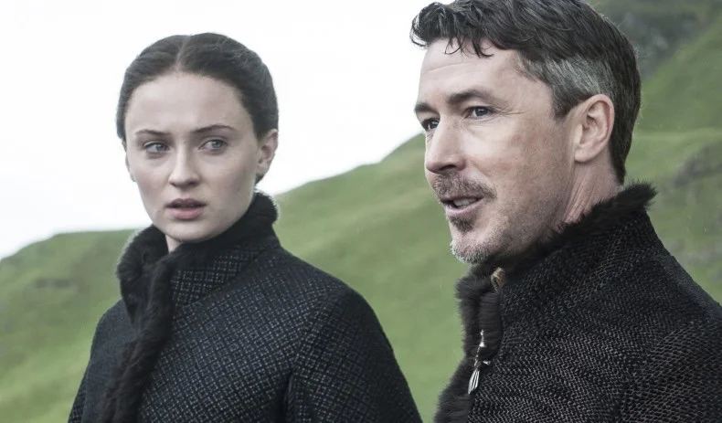 Sansa and Littlefinger are up to something.