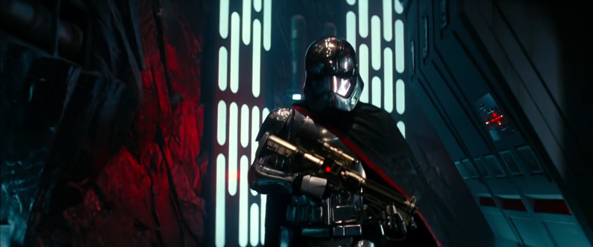 Not the same guy as Kylo Ren. Google says this might be a "Chrome Trooper"?