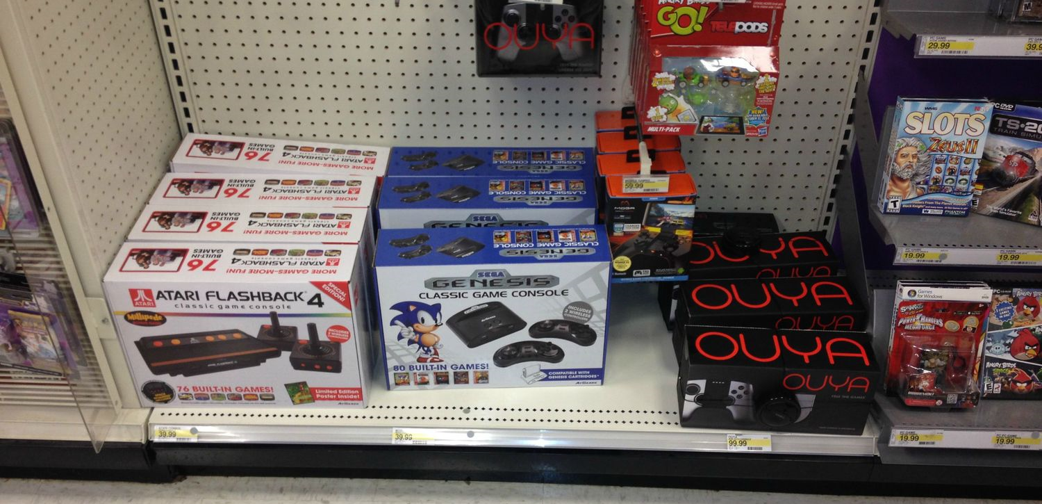 Can you spot the OUYA?