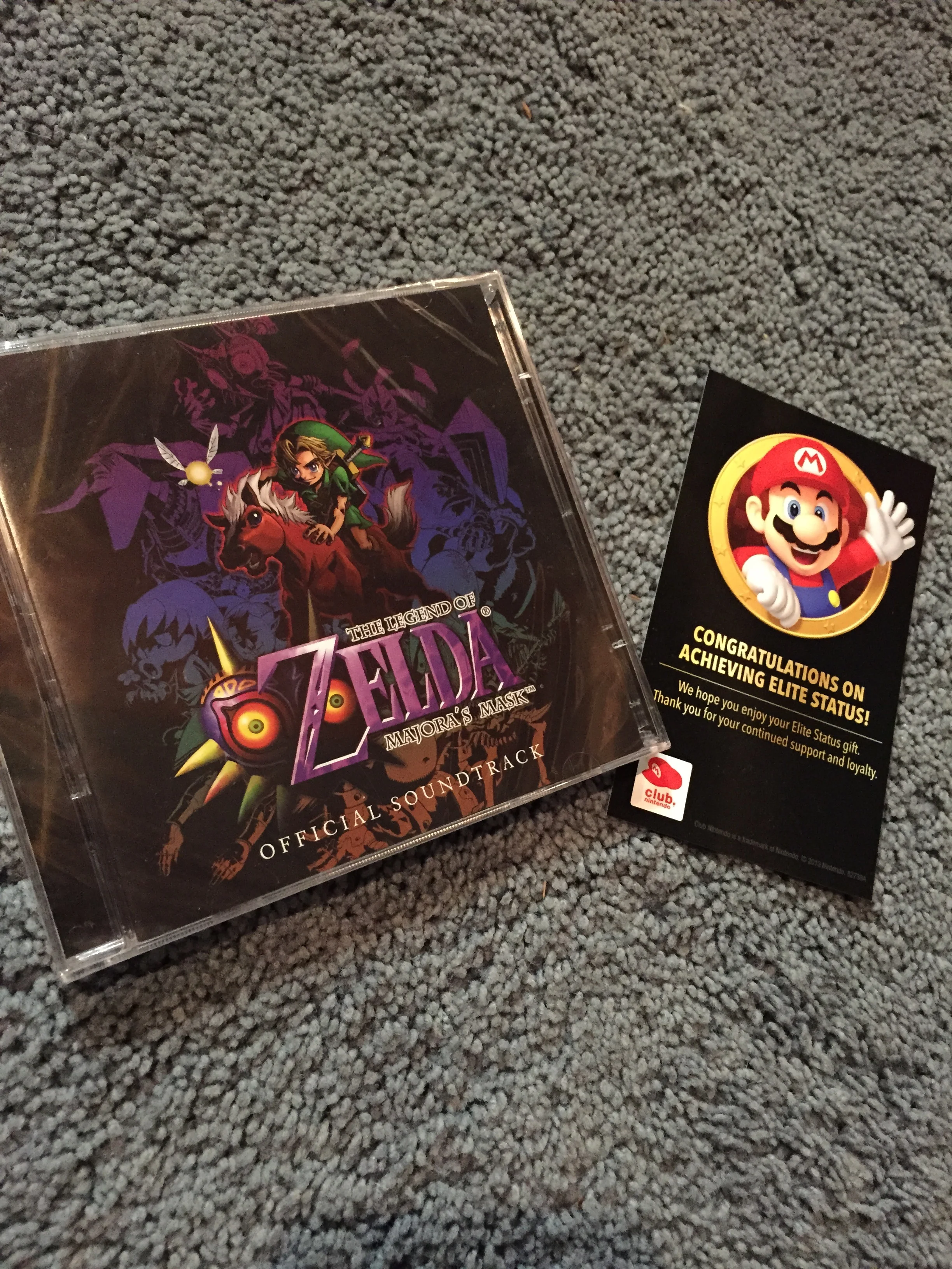 The Majora's Mask official soundtrack was an elite gift.