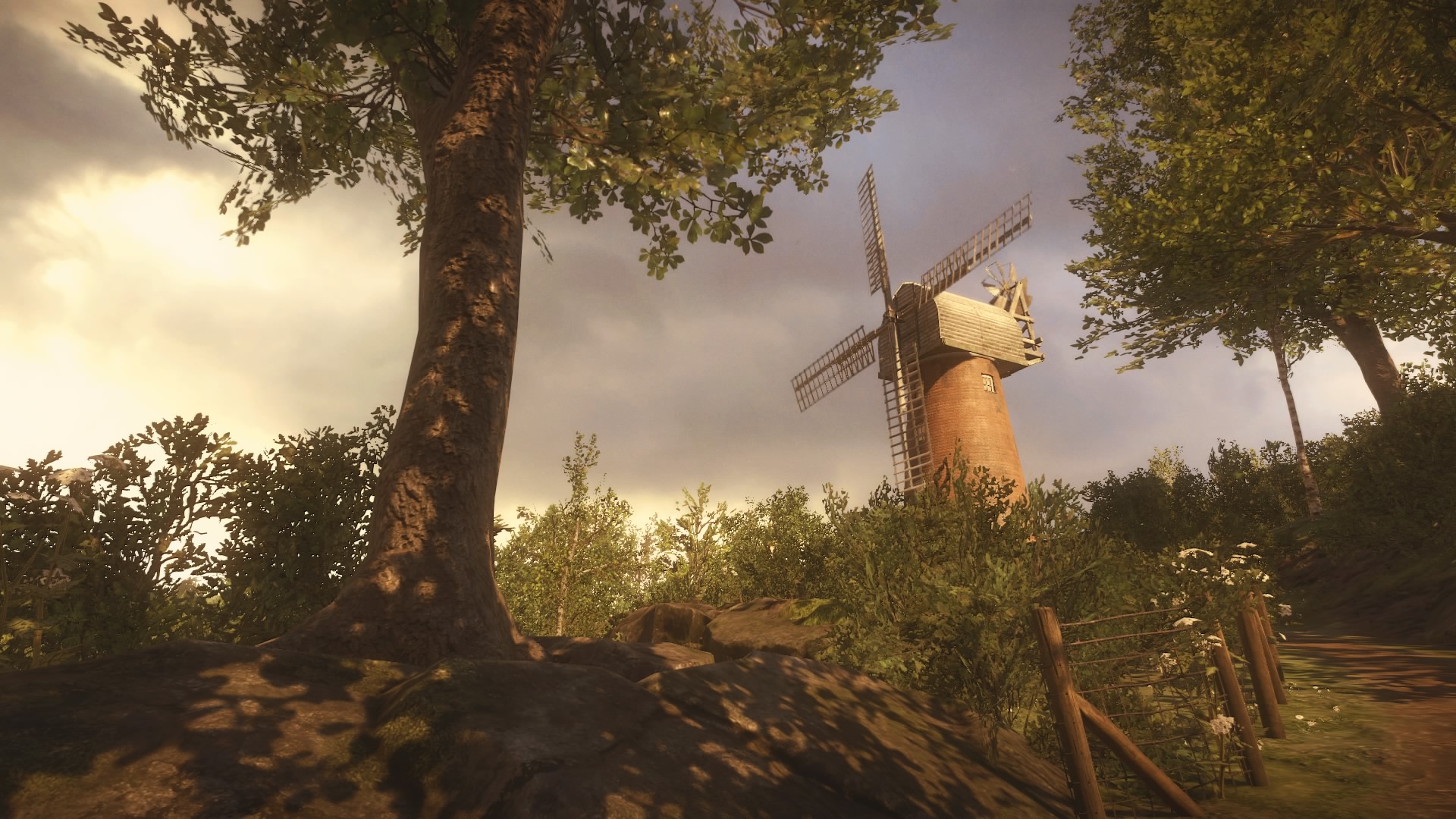 The most melancholy windmill I've ever seen.