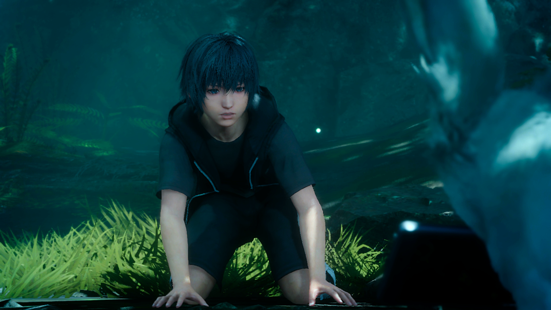 Young Noctis wakes up in a forest in his dreams. Wait, can you wake up in a dream but still be dreaming?