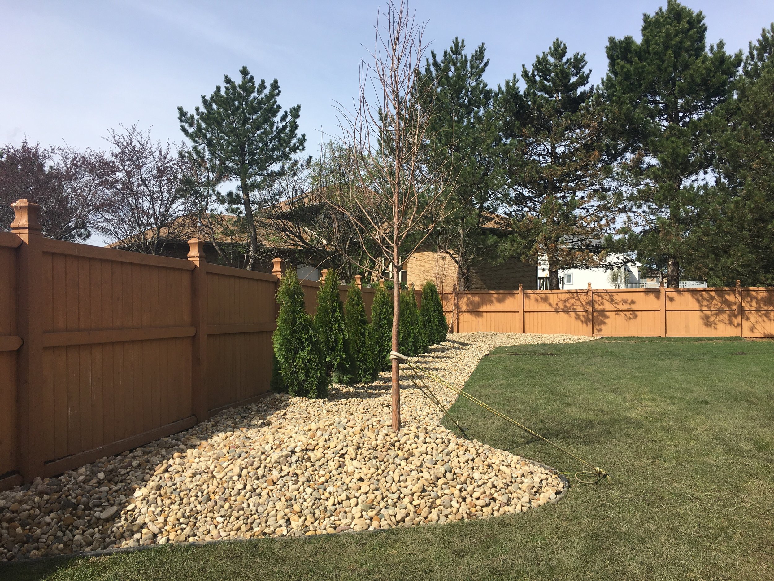 Berm Installation