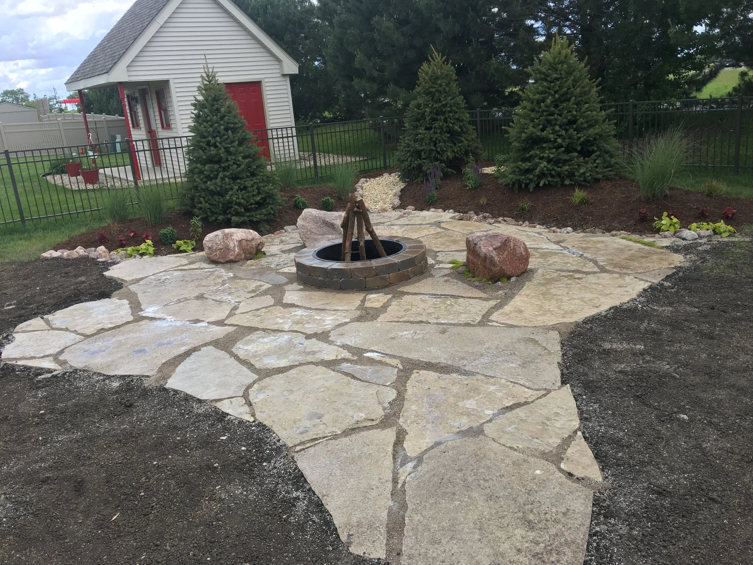 Fire Pit Installation