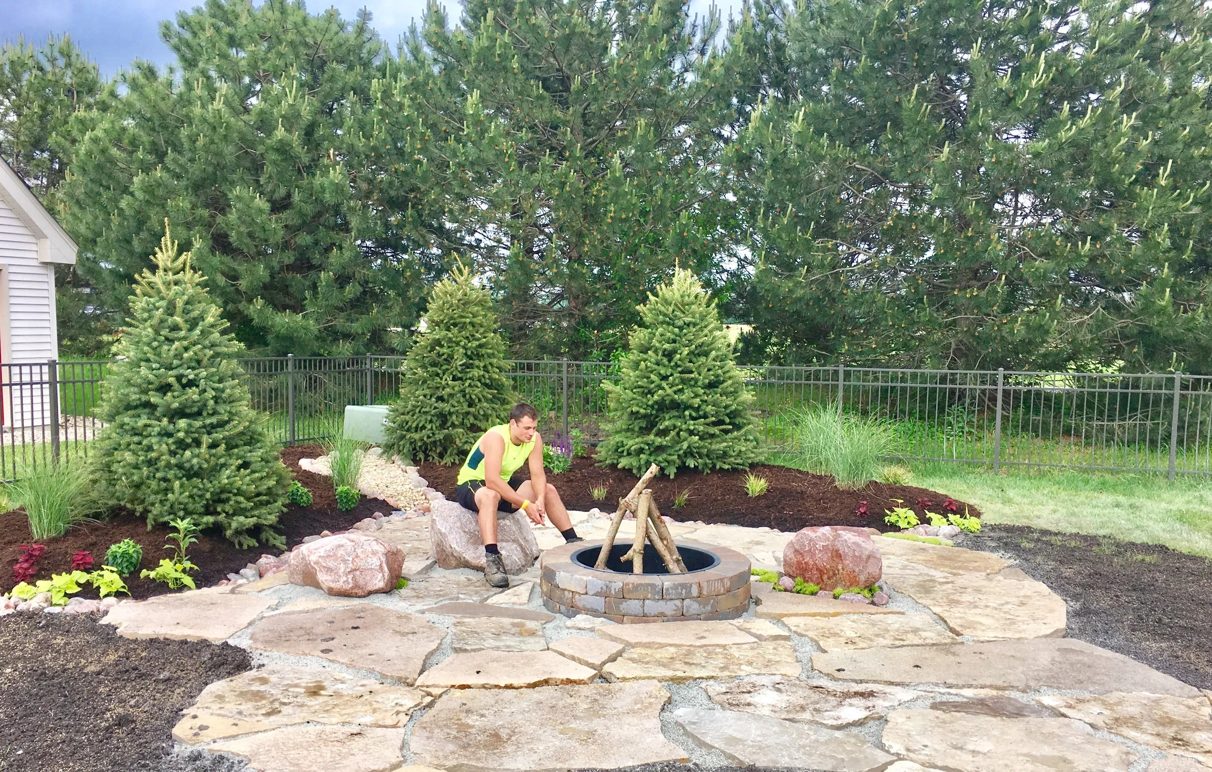 Fire Pit Installation