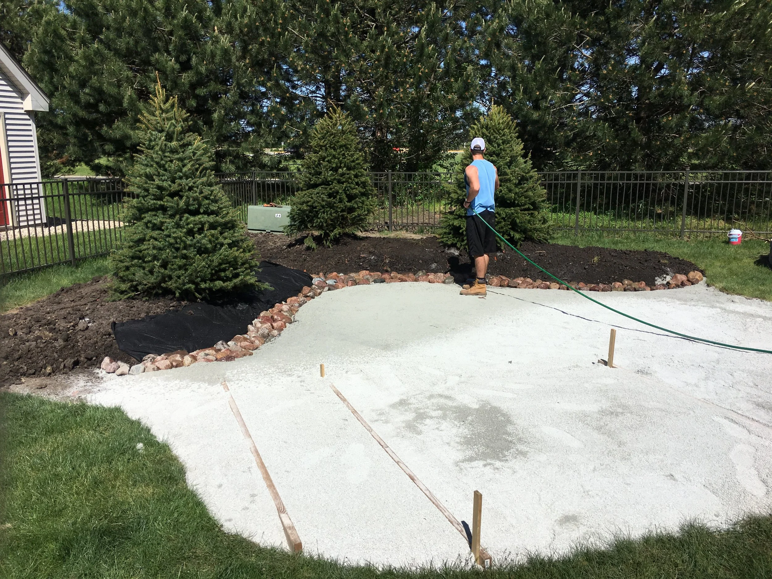 Fire Pit Installation