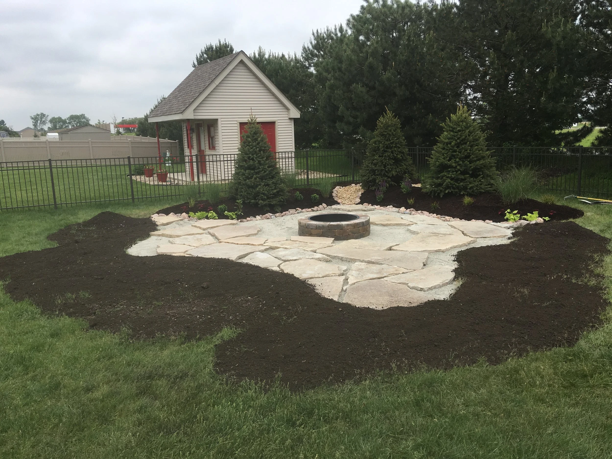 Fire Pit Installation