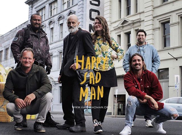 It's pretty hard to describe how I feel right now, the eve before our new film Happy Sad Man is born. I think you can tell from these smiles that we are ready Please follow us here @happysadfilm ❤️ Missing from this photo taken today is Ivan, but he 