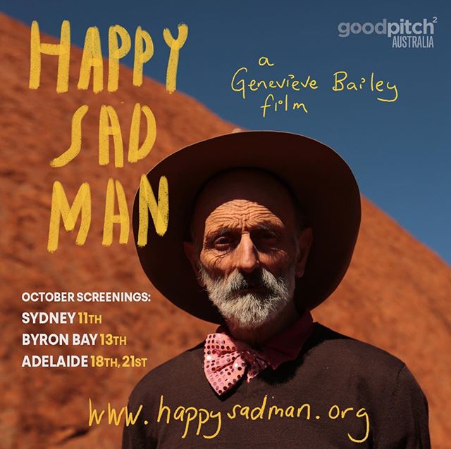 So happy to be sharing these important, funny and moving stories with the world. If you would like to see my new film please follow us here @happysadfilm for more info about screenings