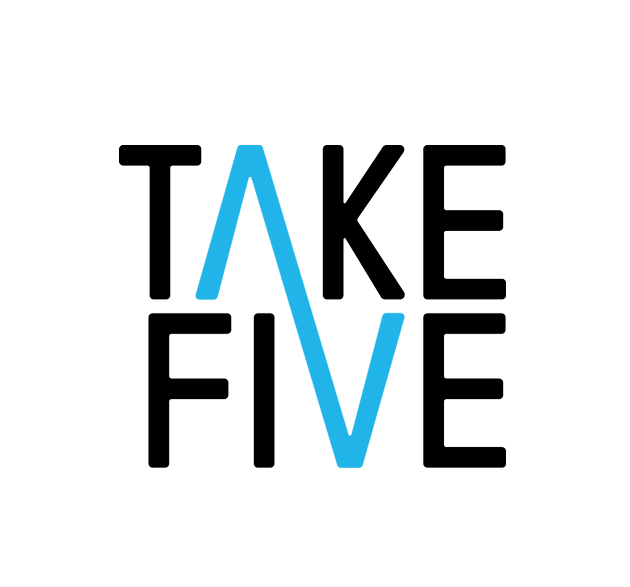 Take5 Logo design for the Droga5 mentorship program.&nbsp;