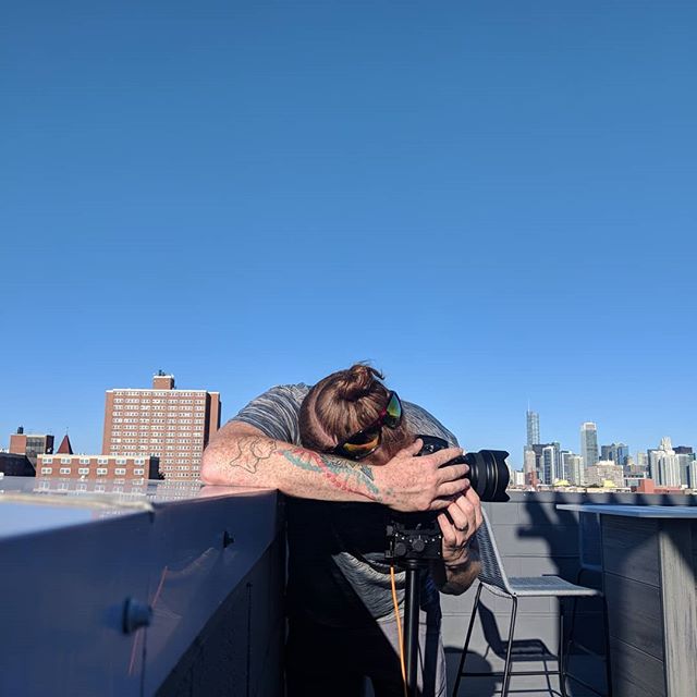 BTS at yesterday's shoot with @bradleyfoto.  NBD, just some amazing views 😎😁