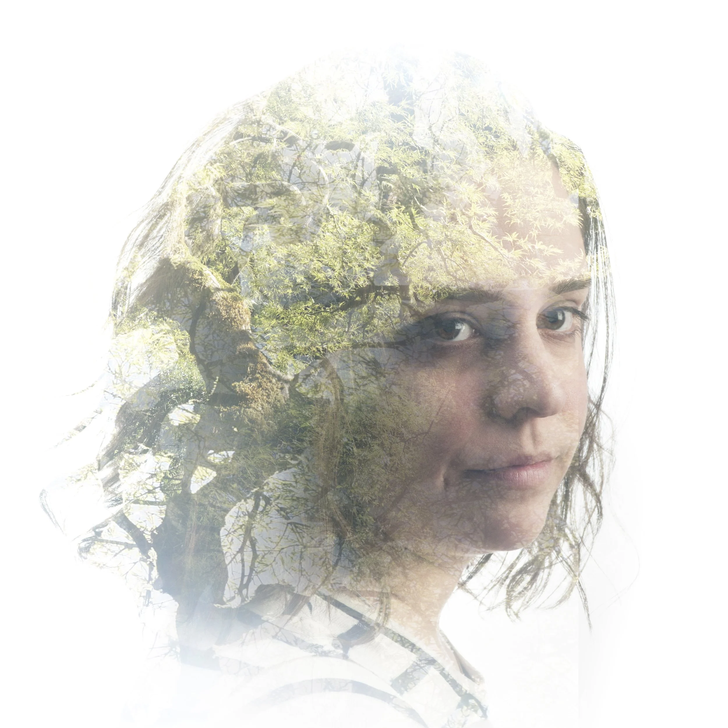 Self Portrait with Trees