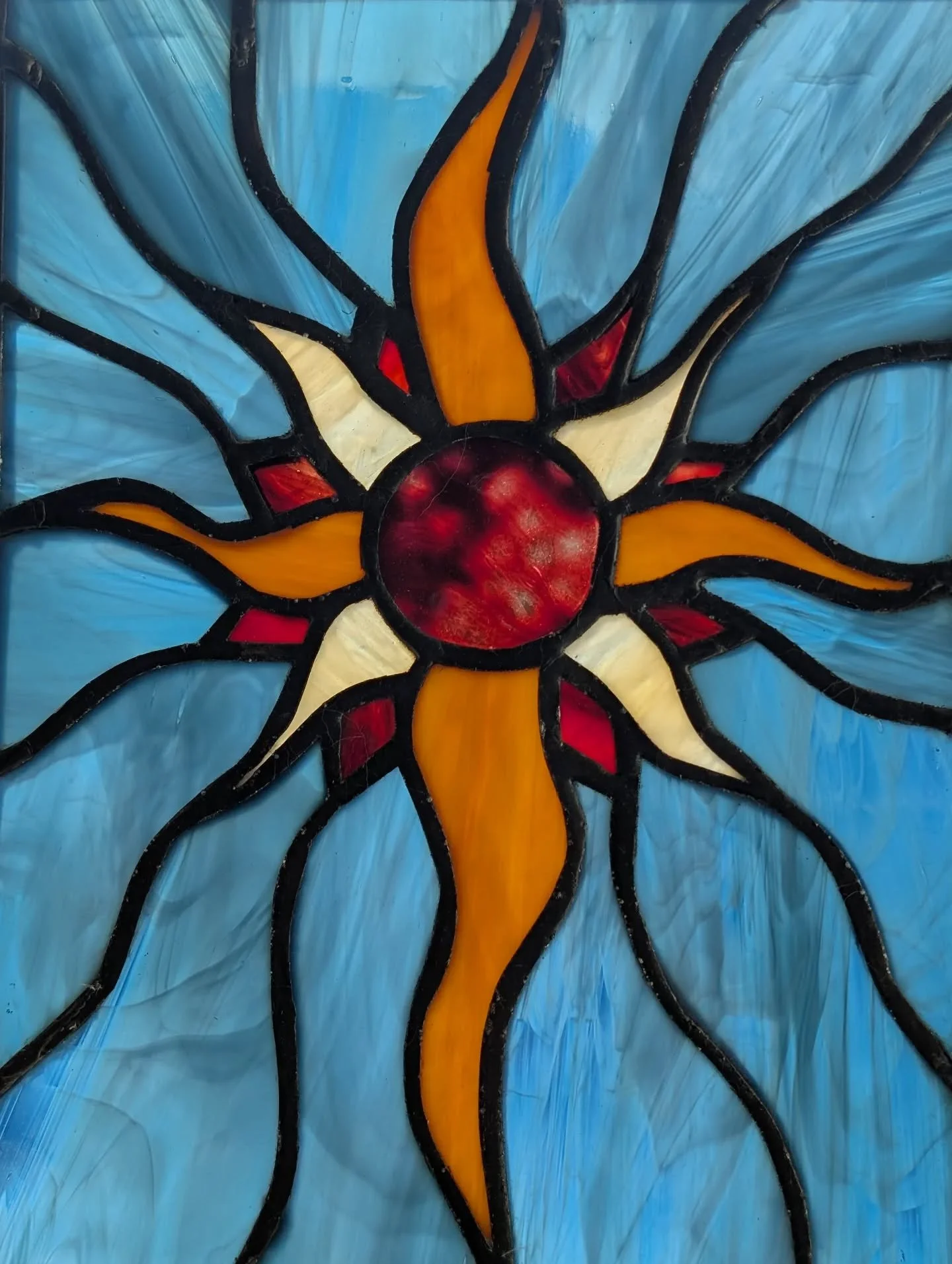 Sunburst panel, 2025