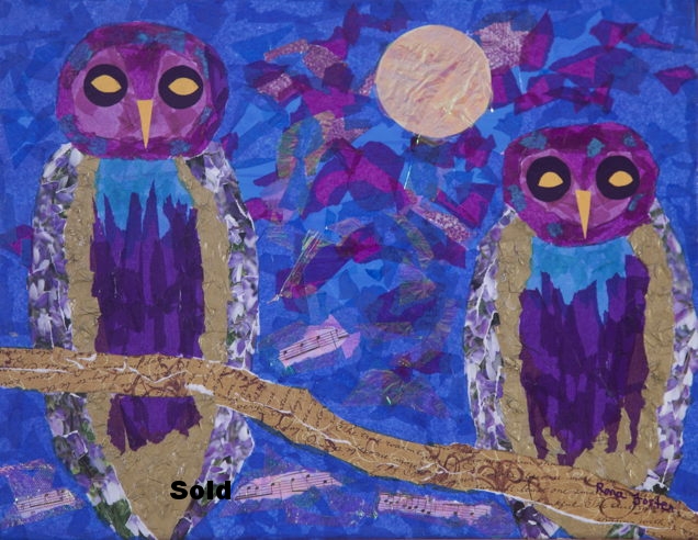 Owls in Moonlight