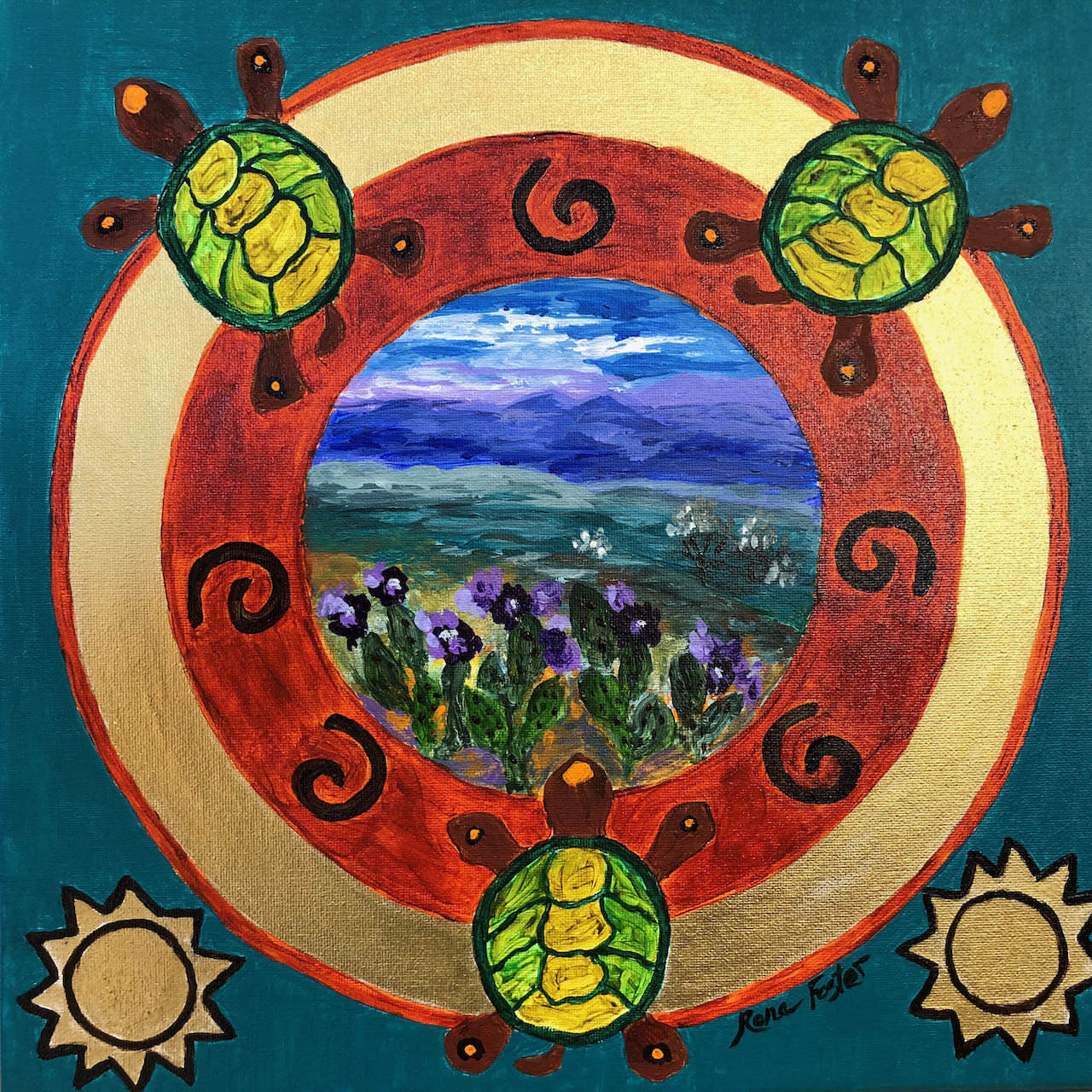Turtle Mandala