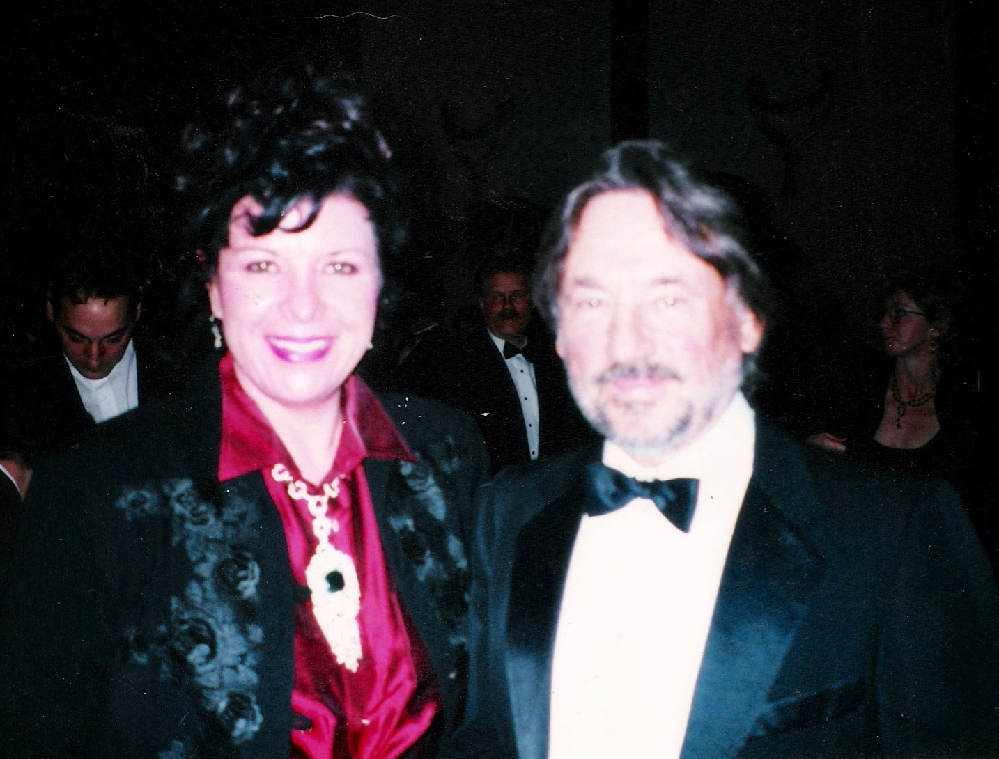 Tracy with Vilmos Zsigmond at the DGA Awards