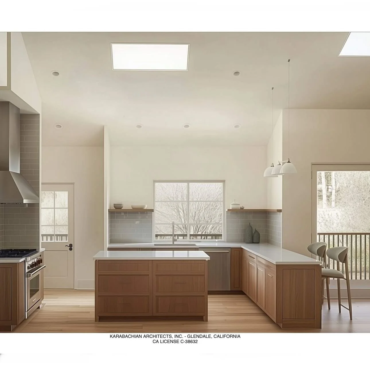 Altadena rebuild at Wapello Street
Architect @karabachian