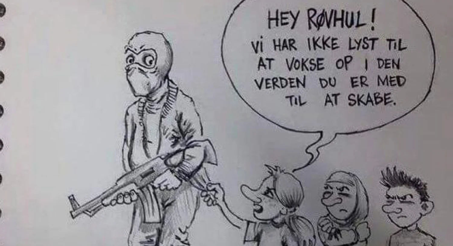  Ingen (freelance) jihadist skal få skovlen under modet til at ytre sig frit
