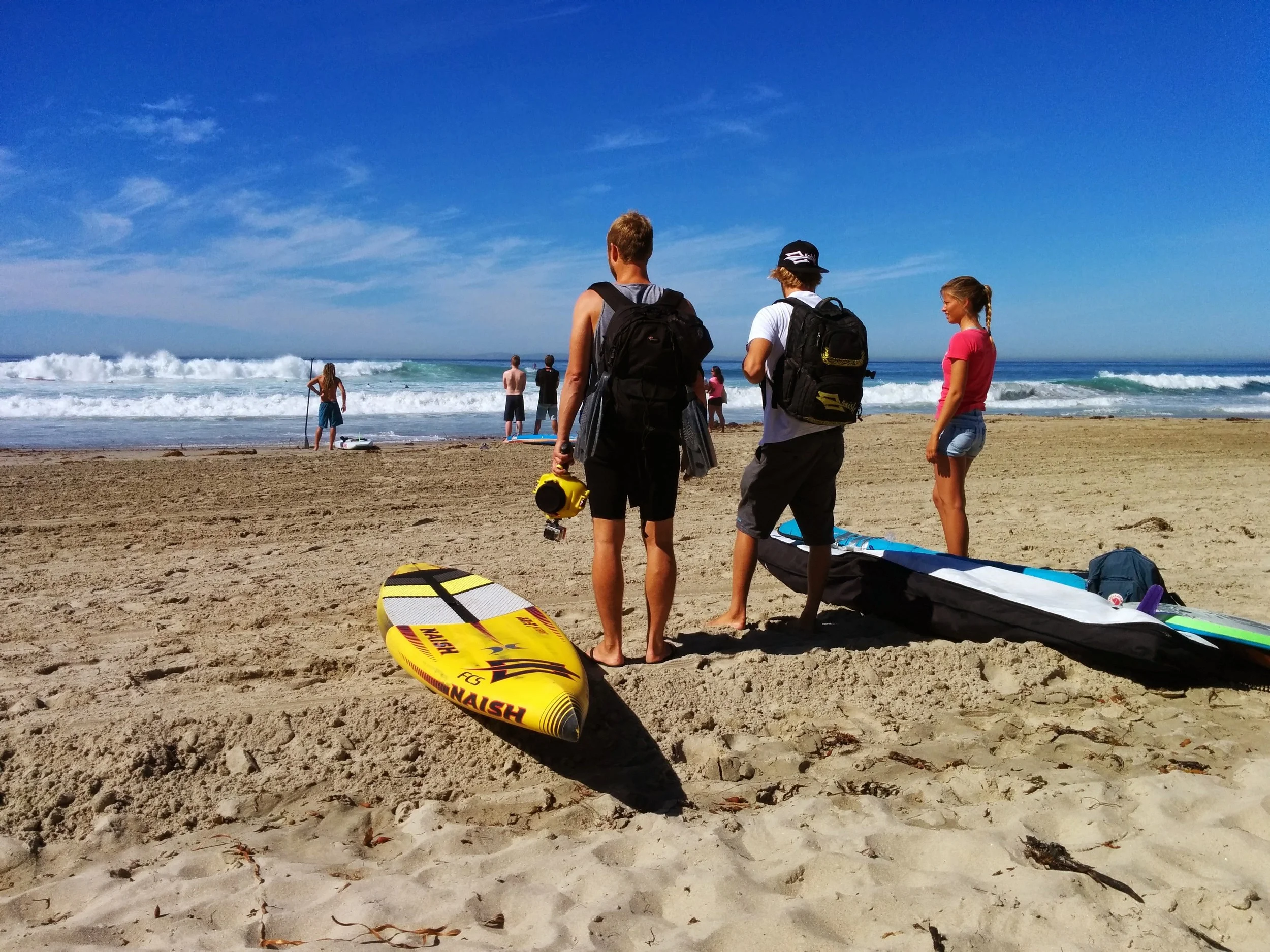 Shorebreak carnage coming up.